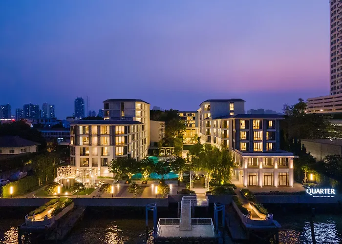 Отель The Quarter Chaophraya By Uhg - Riverfront Hotel, Walk To Iconsiam 4*