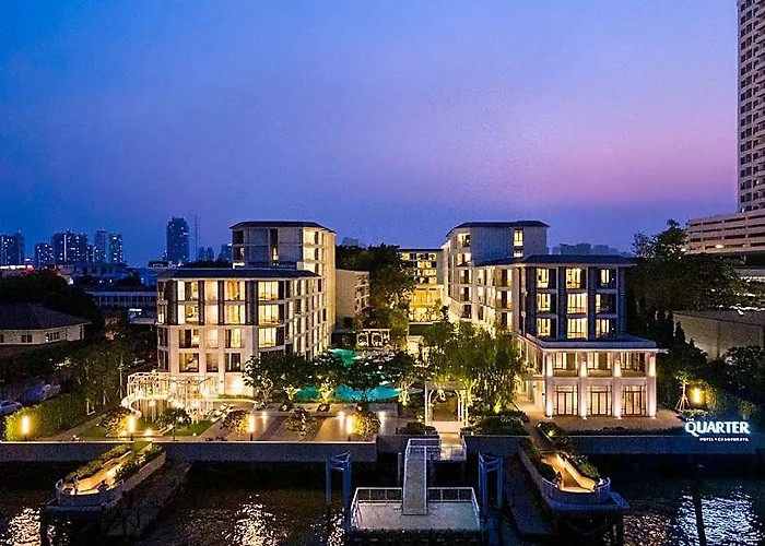 酒店 The Quarter Chaophraya By Uhg - Riverfront Hotel, Walk To Iconsiam 4*
